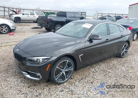 2019 BMW 430I Gran Coupe xDrive from USA, damaged, VIN WBA4J3C56KBL09158
